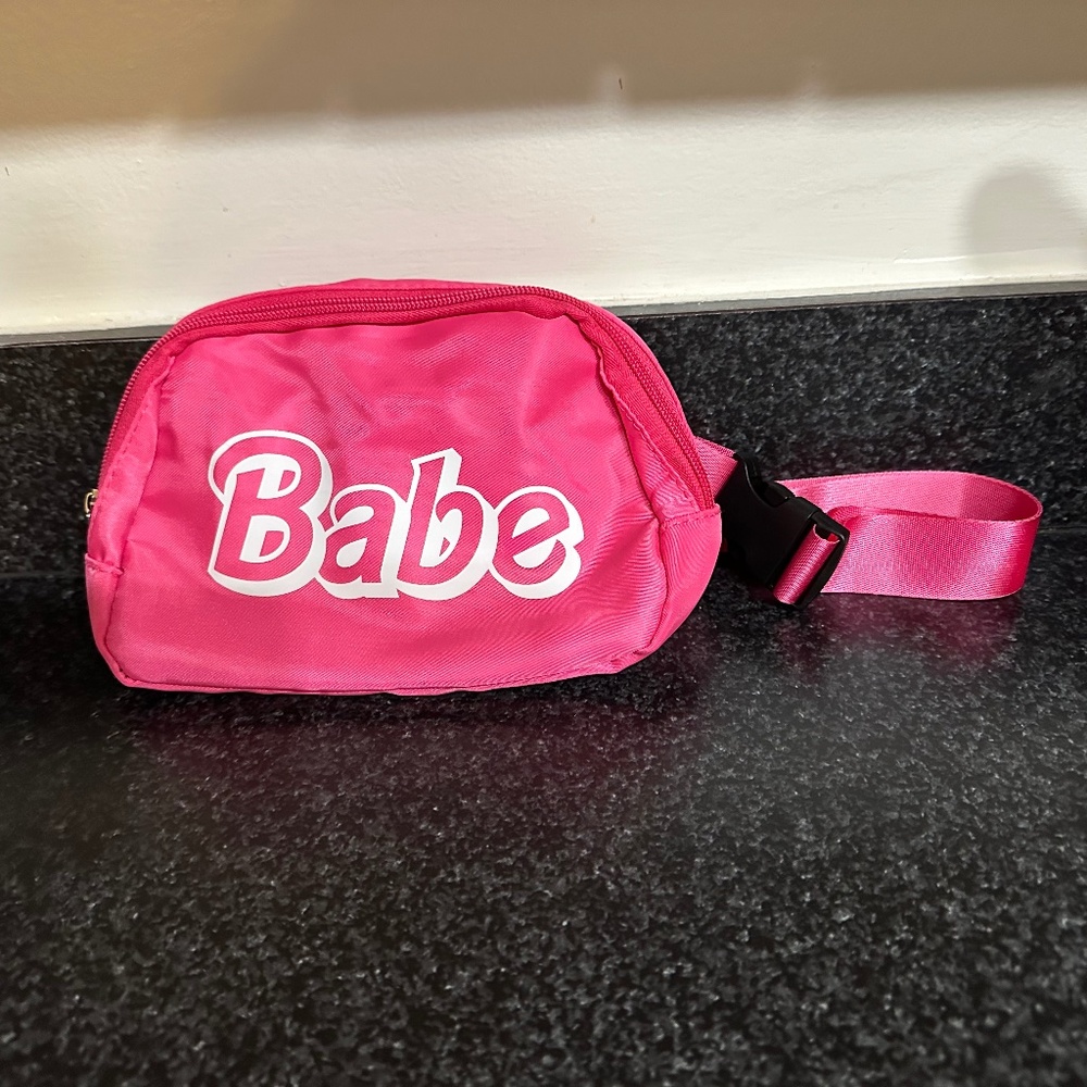 Pink Barbie Babe Fanny Pack